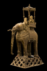Elephant with<br>Mahort and Diety